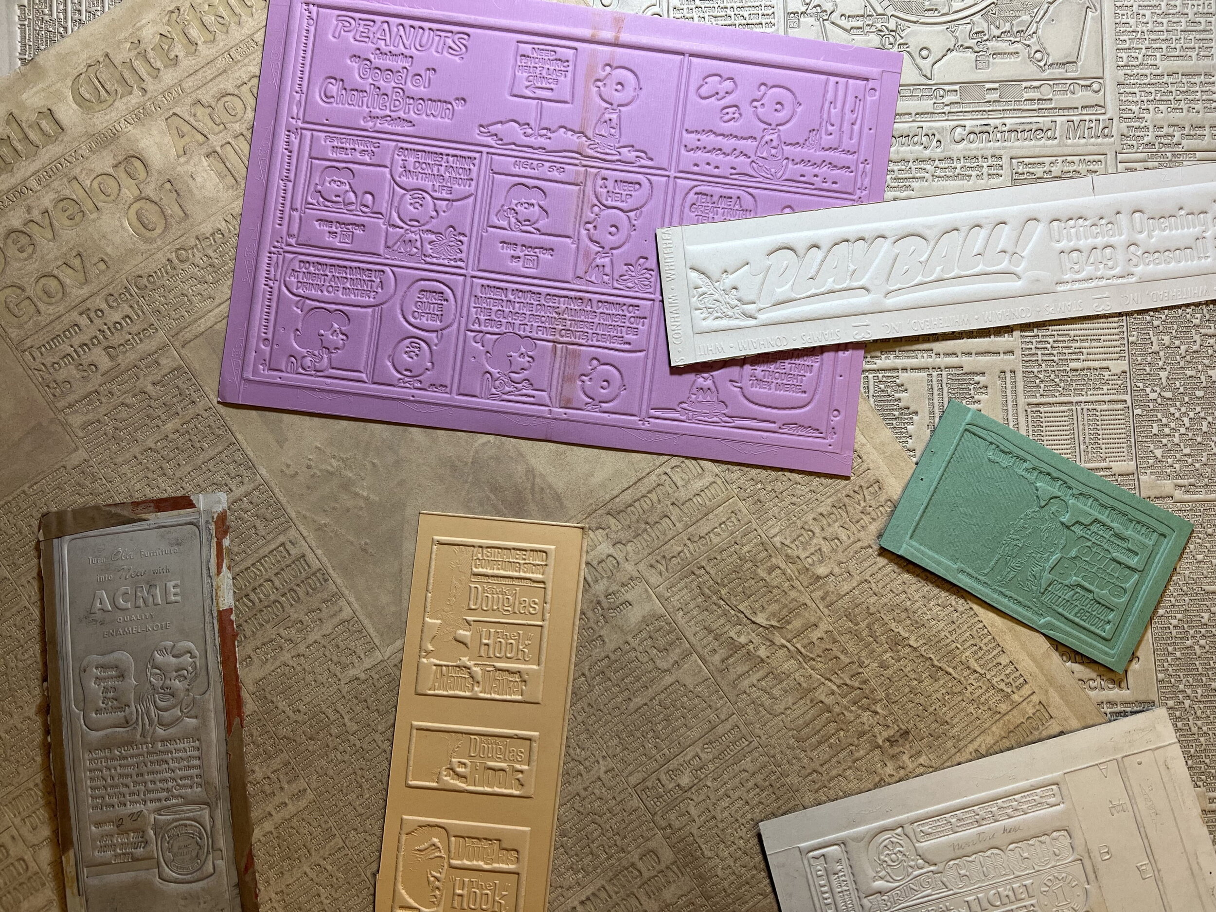 Live Flong Party! A Show and Tell of Printing History