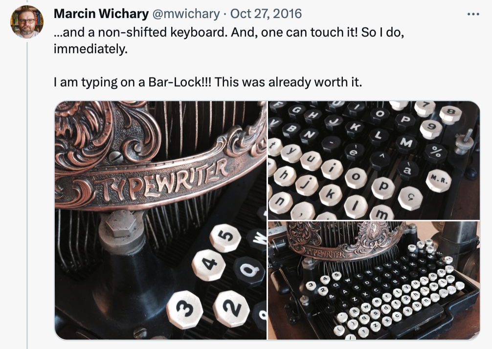 The tweet that set off a several-year project, culminating in a three-volume set of books, Shift Happens